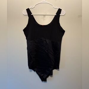 SPANX Black Shapewear Bodysuit, Size 2X Women’s